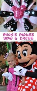 Minnie Mouse Bow & Dress Tutorial