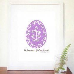 “He Has Risen” FREE Easter Printable