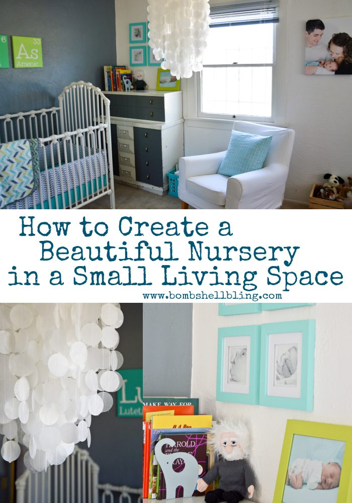 How to Create a Beautiful Nursery in a Small Living Space