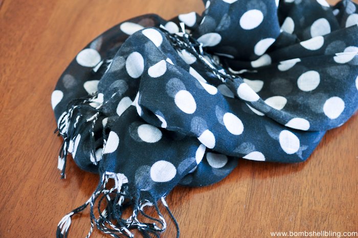 How to Sew a Toddler Infinity Scarf-1