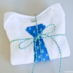Quick and Simple Tie Onesie