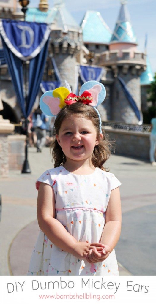 DIY Dumbo Mickey Mouse Ears Tutorial