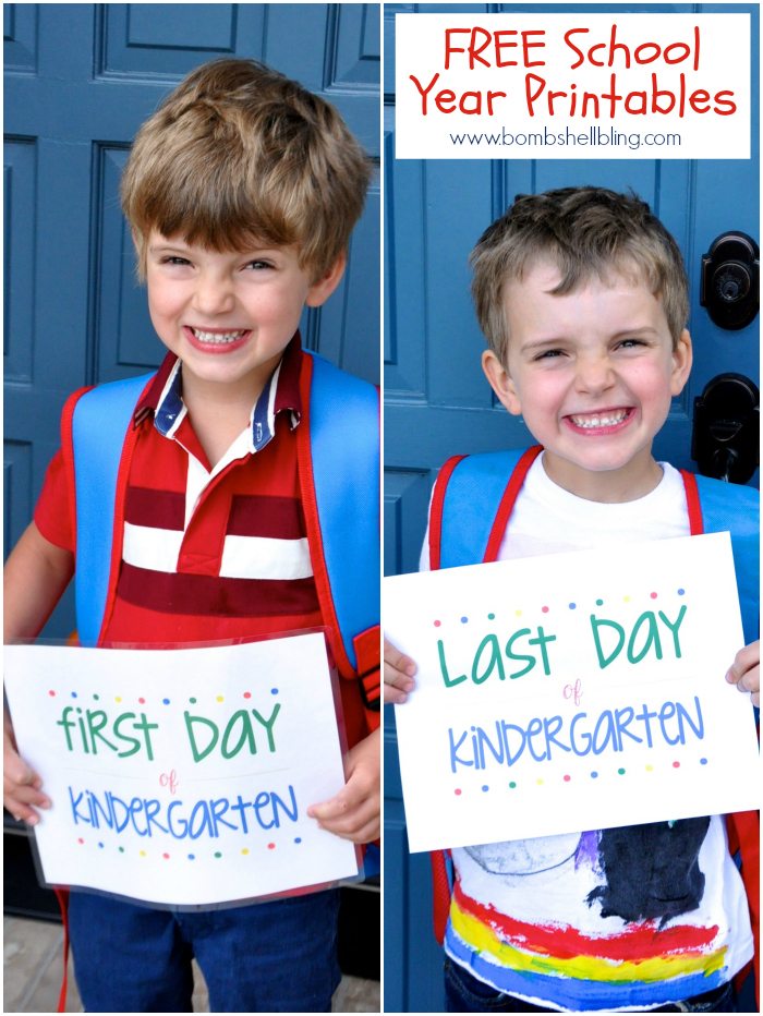 FREE School Year Printables C