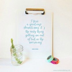 George Costanza Nap Quote Printable