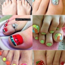 10 Ideas for Summer Toenail Art