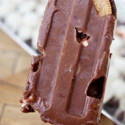 S’mores Fudge Popsicles