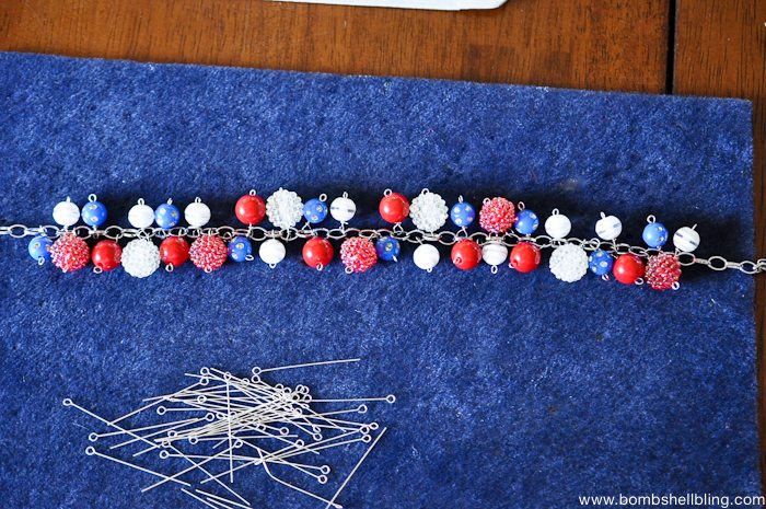 Patriotic Bauble Necklace Tutorial-14