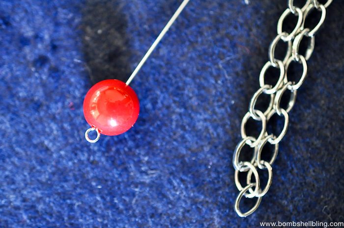 Patriotic Bauble Necklace Tutorial-7
