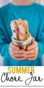 Summer Chore Jar