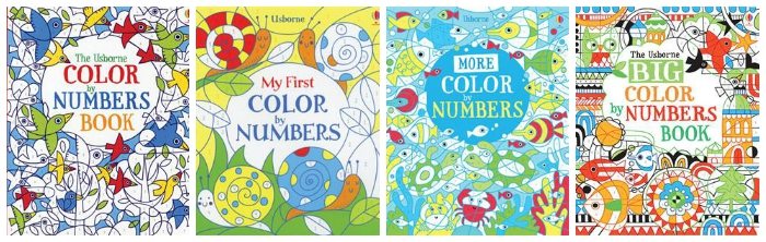 Color by Number Usborne Books