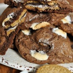 S’mores Oreo Stuffed Cookie Recipe