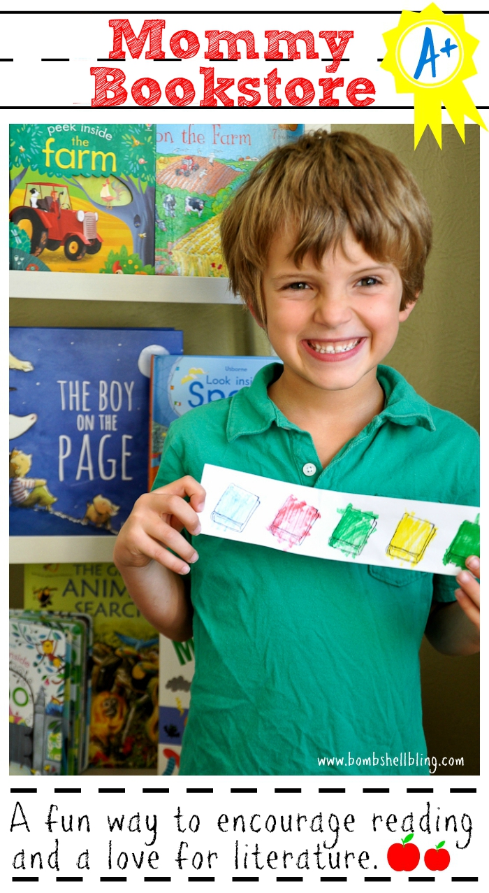 Mommy Book Store A fun way to encourage readers and a love for literature!
