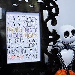 This is Halloween: The Nightmare Before Christmas Printable