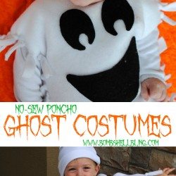 Easy No-Sew Ghost Costume