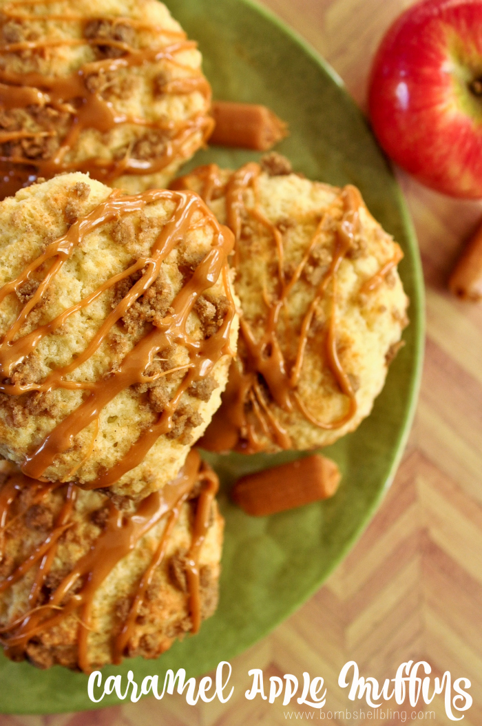 Caramel Apple Muffins