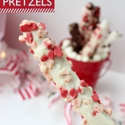 Christmas Chocolate Covered Pretzels