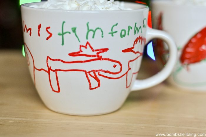 Painters Christmas Mugs Kid Craft-5