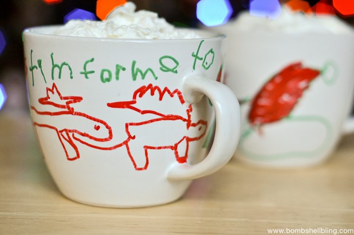 Painters Christmas Mugs Kid Craft-6