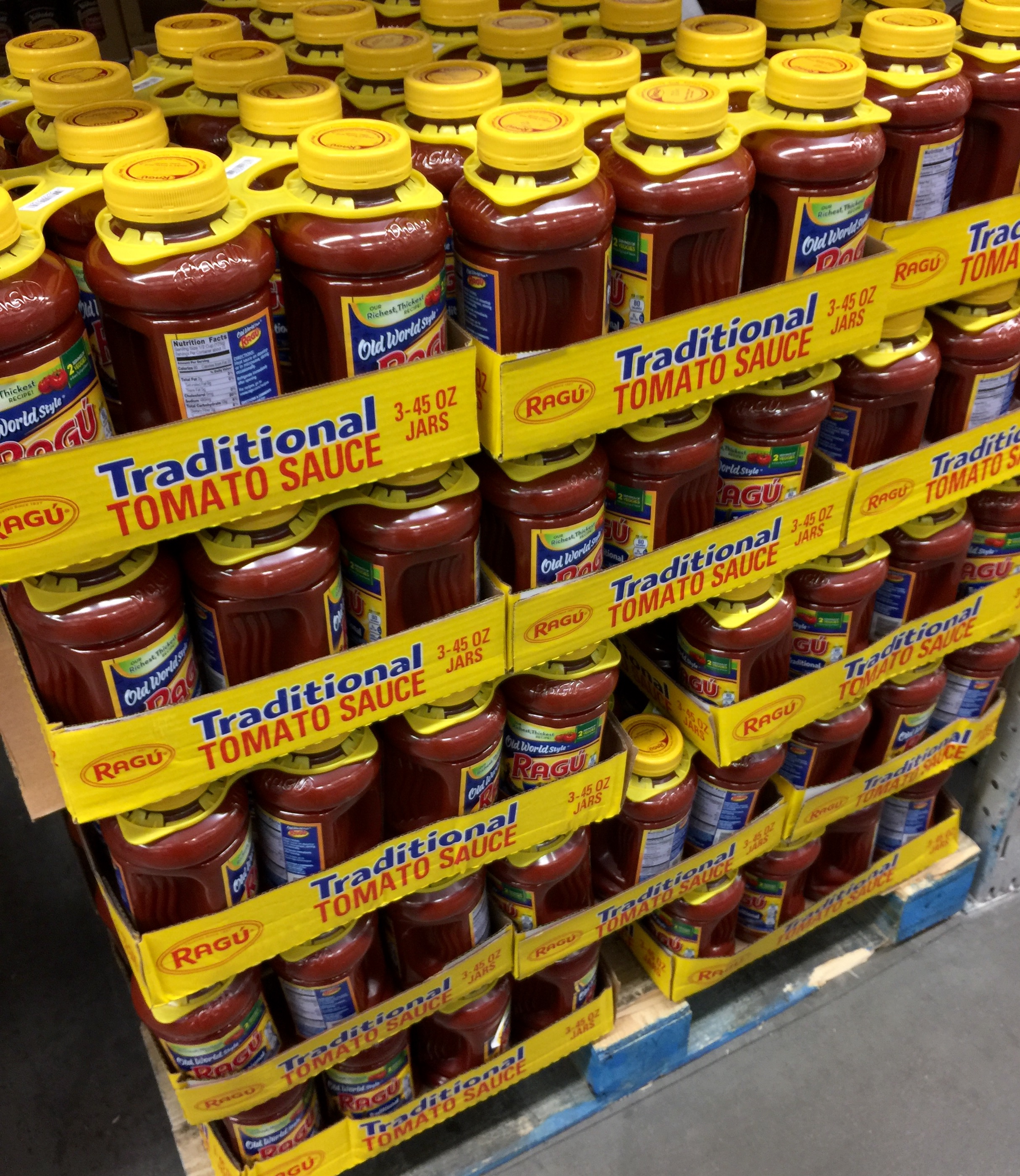 Ragu Sauce at Sam's Club