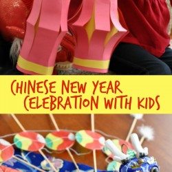 Paper Lantern Kid Craft for the Chinese New Year