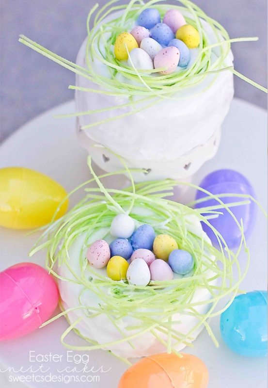 Easter-egg-nest-cakes-how-cute-And-your-kids-can-decorate-them-too1