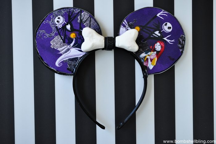 Jack Skellington Mouse Ears -10