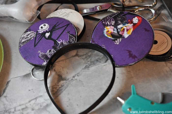 Jack Skellington Mouse Ears -6