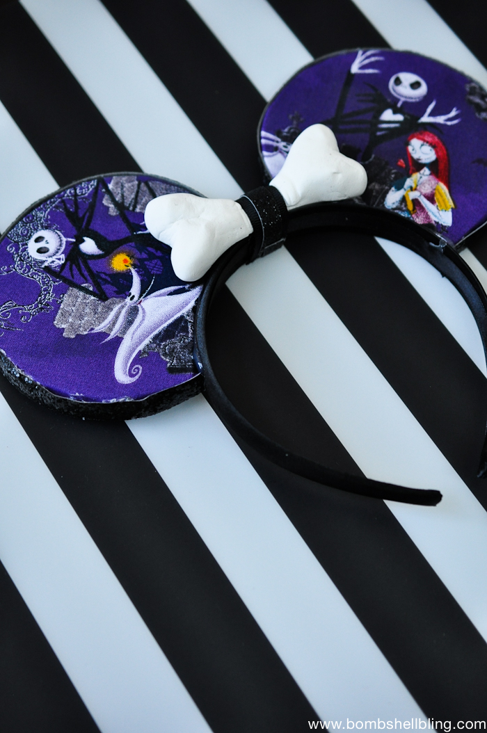 Jack Skellington Mouse Ears Tutorial-2