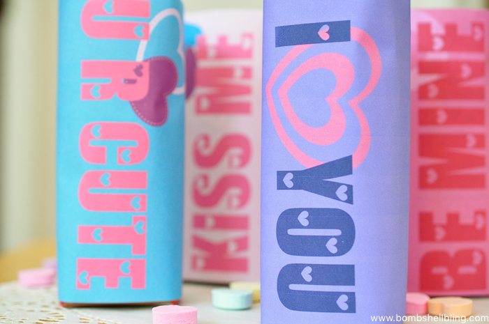 These Valentine's Day printable milk box wrappers are perfect to make drinks for a class party or lunchbox extra cute this February! FREE to download now.