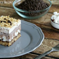 Frosty S’more Brownie Bars