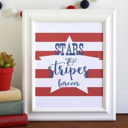 Stars and Stripes Free Printable