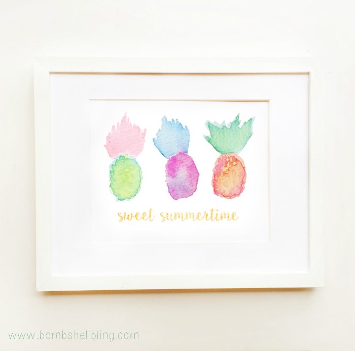 Pineapple Summer Printable