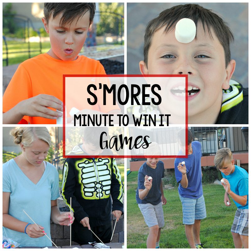 S’mores Minute to Win It Games