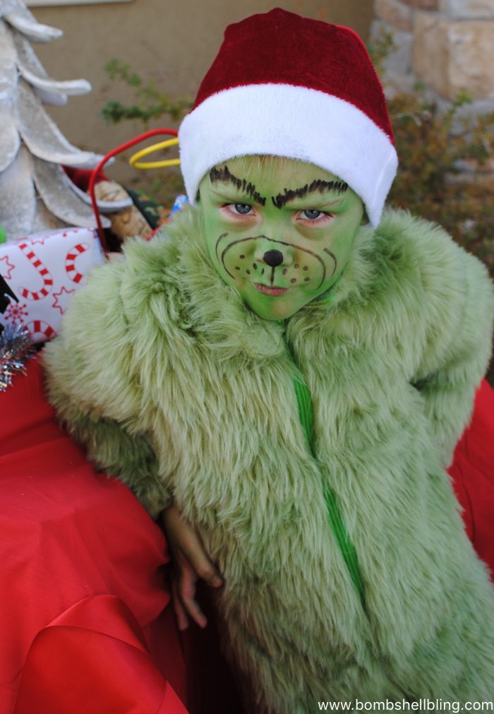 Grinch Halloween Costume--Bombshell Bling