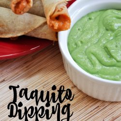 Jose Ole Taquitos & Cilantro Dipping Sauce