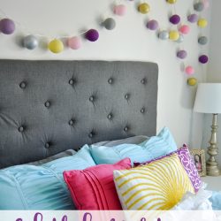 Colorful Master Bedroom Makeover