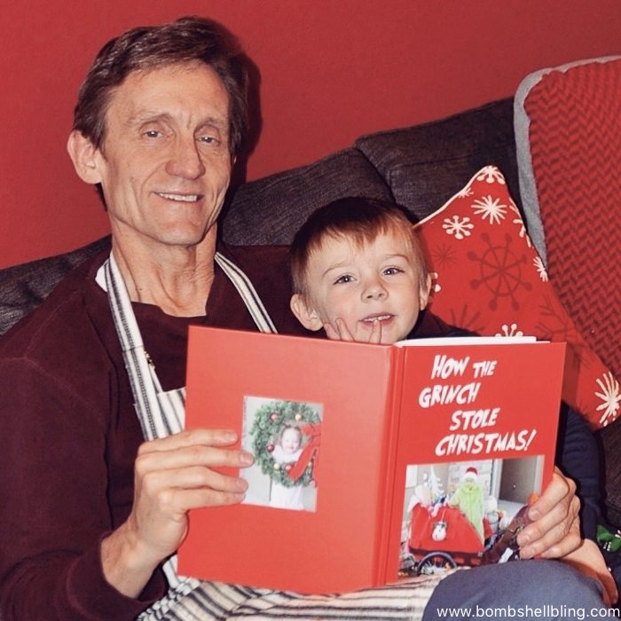 Recreated Grinch Story Book--Bombshell Bling