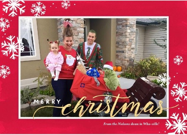 Grinch Christmas Card-Bombshell Bling