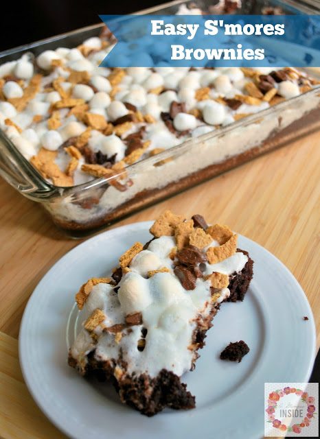 Easy S’mores Brownies