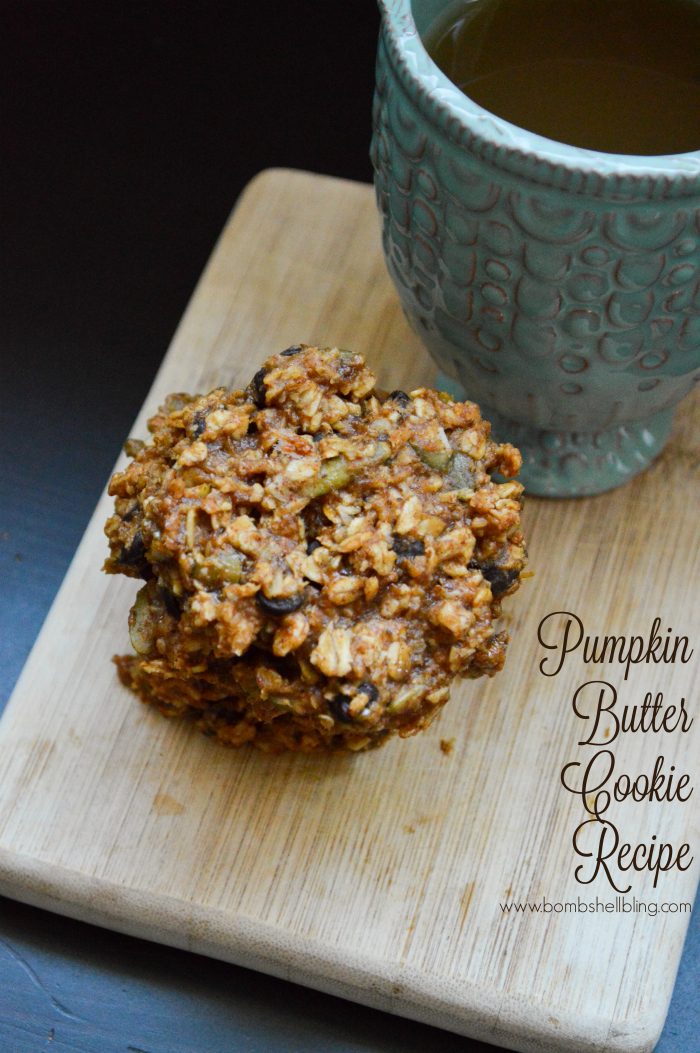 These DELICIOUS pumpkin butter breakfast cookies are SO easy to make and the PERFECT Fall snack!