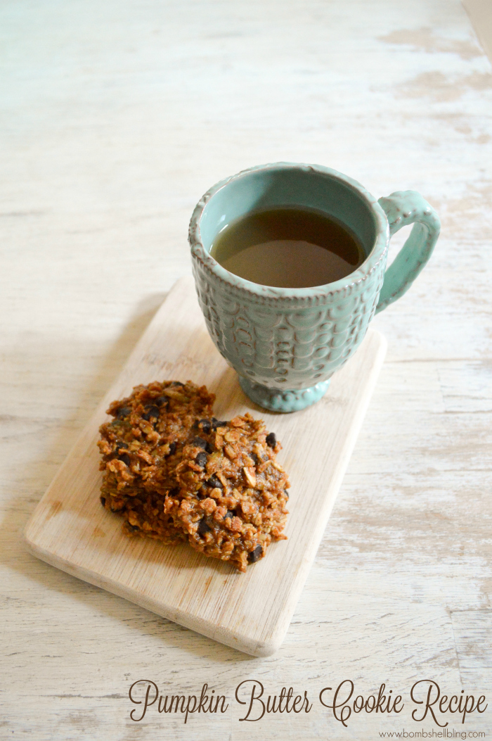 These DELICIOUS pumpkin butter breakfast cookies are SO easy to make and the PERFECT Fall snack!