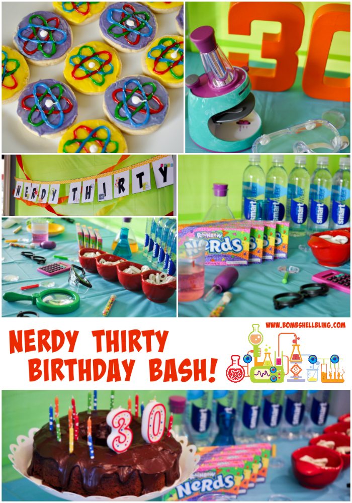 Nerdy Thirty Birthday Party