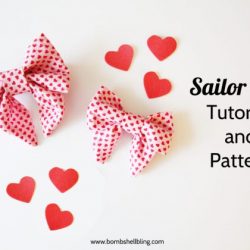 Sailor Bow Tutorial and Pattern