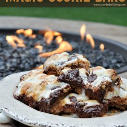 S’mores Magic Cookie Bars Recipe