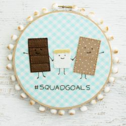 Cute Summer S’mores Hoop #SQUADGOALS