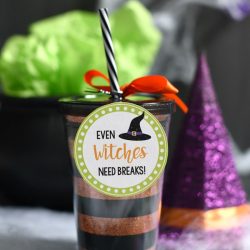Cute Halloween Gift: Witch Drink Cup