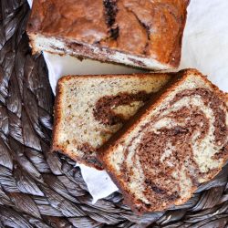 Chocolate Banana Swirl Bread