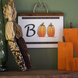 BOO Halloween Printable and Card
