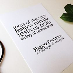 Festivus Printable