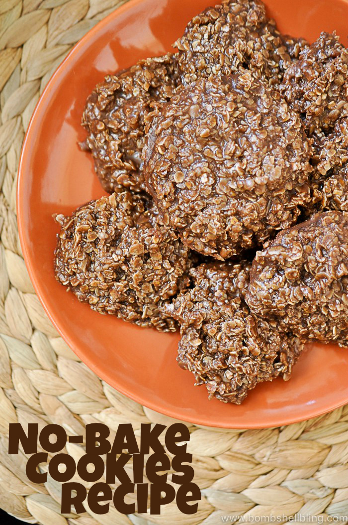These no bake cookies are easy to make, but SO tasty! Perfect for a hot summer day when you don't want to turn on the oven!